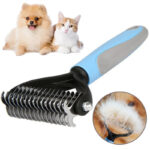 Pet Grooming Brush: Effortless De-shedding!