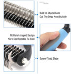 Pet Grooming Brush: Effortless De-shedding! - Image 3