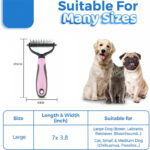 Pet Grooming Brush: Effortless De-shedding! - Image 4