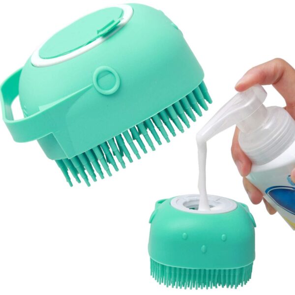 Pet Shampoo Massager Brush: Spa Day for Pets!