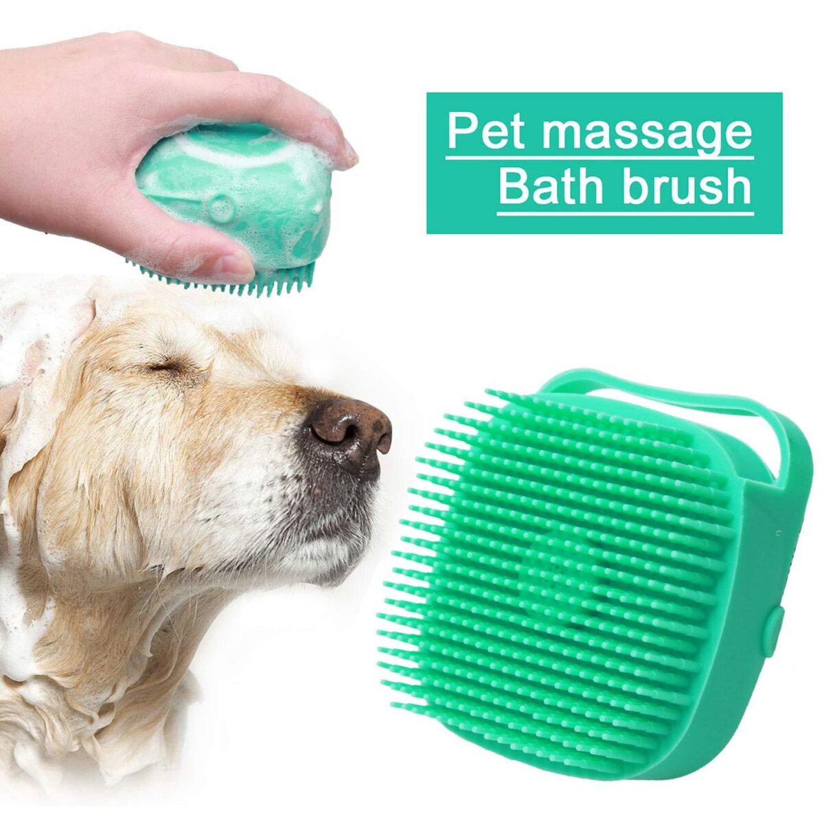 Pet Shampoo Massager Brush: Spa Day for Pets! - Image 2