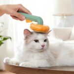 Pumpkin Pet Brush: Self Cleaning Slicker for Dogs & Cats! - Image 2