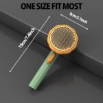 Pumpkin Pet Brush: Self Cleaning Slicker for Dogs & Cats! - Image 8