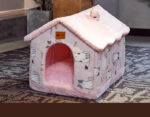 Cozy Pet Cave Bed: Warm & Comfy Winter Haven! - Image 7
