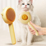 Pet Massage Comb: De-shedding & Grooming!