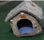 Cozy Pet Cave Bed: Warm & Comfy Winter Haven! - Image 9