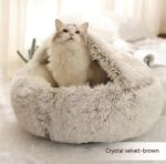 Pet Cave Bed: Snuggle Your Pup in Warmth! - Image 7