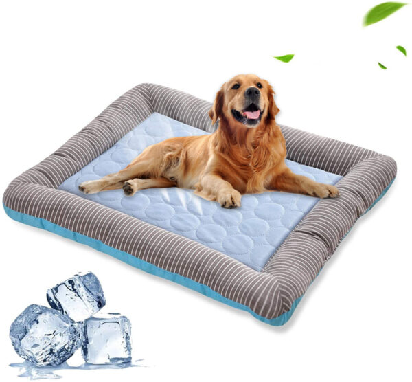 Pet Cooling Mat: Cool Summer Sleep for Dogs & Cats!
