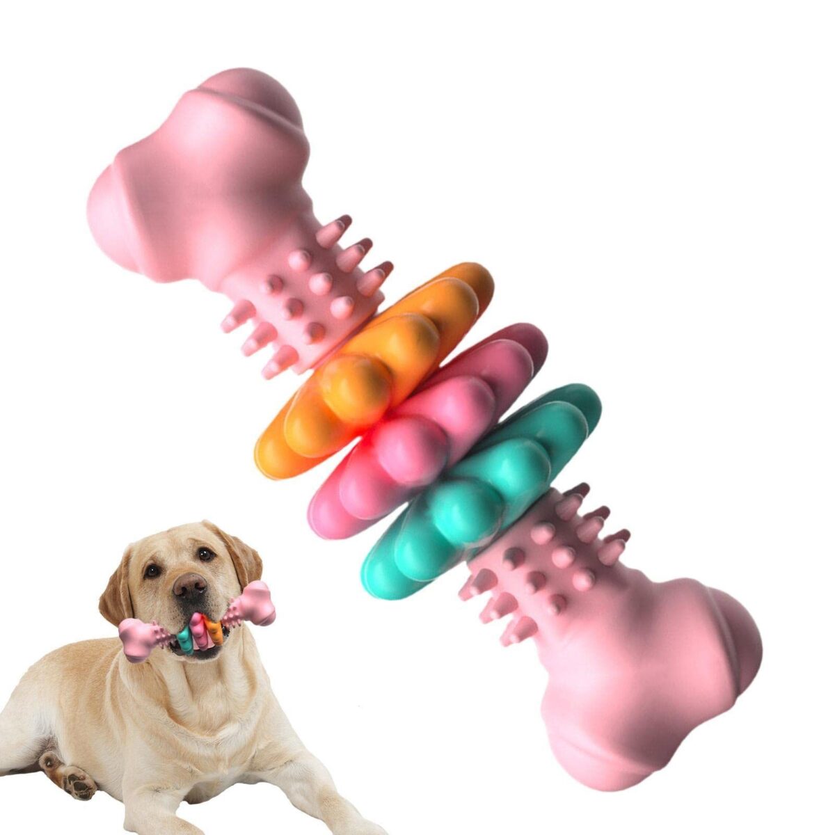 Indestructible Dog Chew Toy Bone! - Image 2