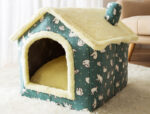 Cozy Pet Cave Bed: Warm & Comfy Winter Haven! - Image 8