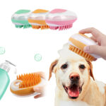 Pet Spa Bath Brush: 2-in-1 Grooming 🐾