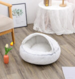 Pet Cave Bed: Snuggle Your Pup in Warmth! - Image 9