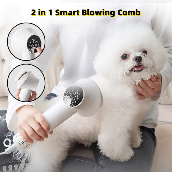 Pet Hair Dryer: Silent Grooming for Dogs & Cats 🐶🐱
