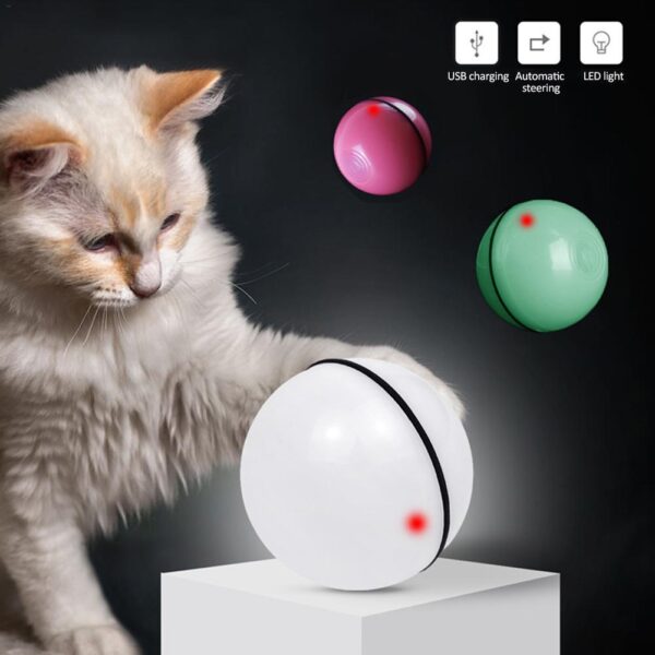 LED Cat Toy Ball: Hours of Fun!